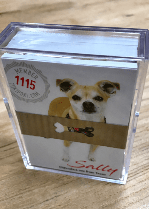 Toki Poki Pet Trading Card Hard Case