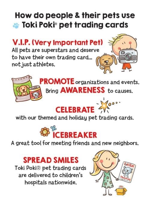 Toki Poki Pet Trading Cards